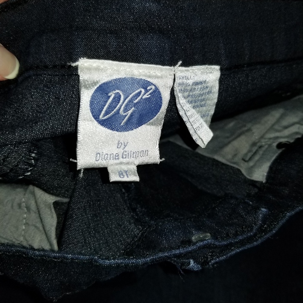 Dark blue jeans
